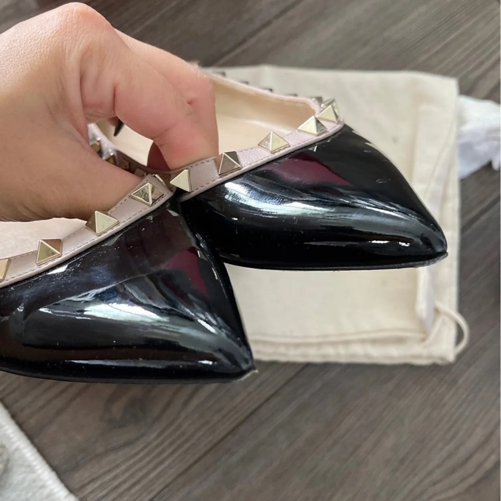 ❌SOLD❌ Valentino Rockstud Flat - Picture 3 of 7